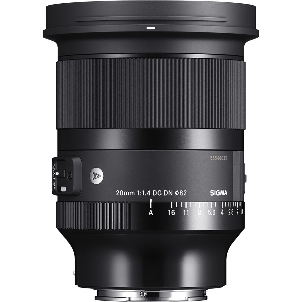 Lente Sigma 20mm f/1.4 DG DN Art para Sony E	
