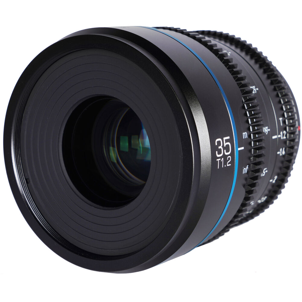 Lente Cinema Sirui Night Walker 35mm T1.2 S35 para Canon RF