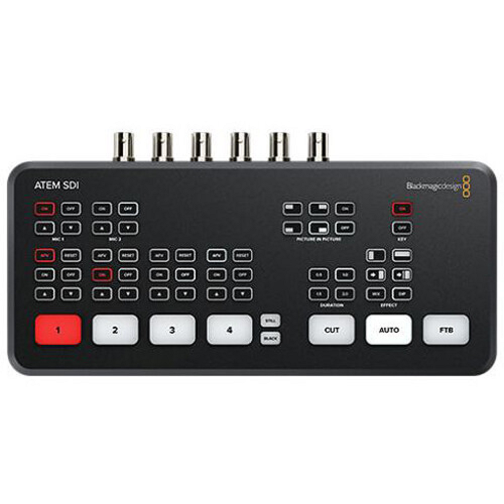 Switcher Blackmagic Design ATEM SDI – Produção ao Vivo Profissional via SDI