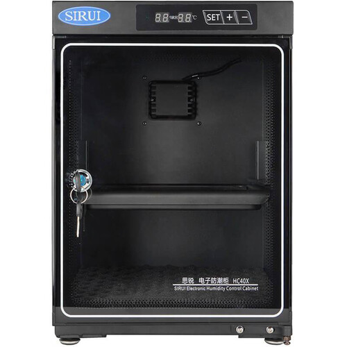 Gabinete Eletrônico Sirui HC-40X para Controle de Umidade (40 Litros)