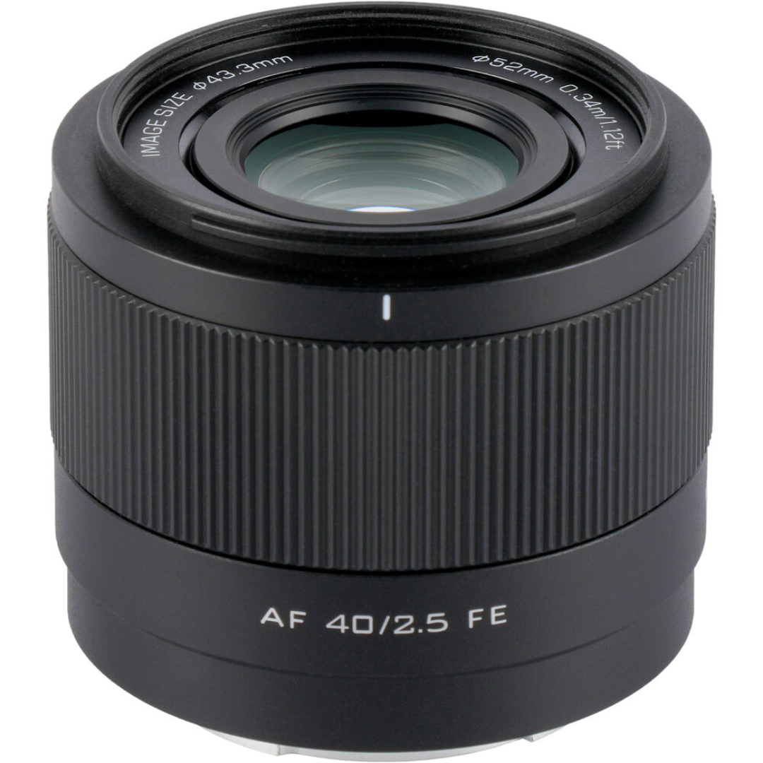 Lente Viltrox AF 40mm f/2.5 FE para Sony E