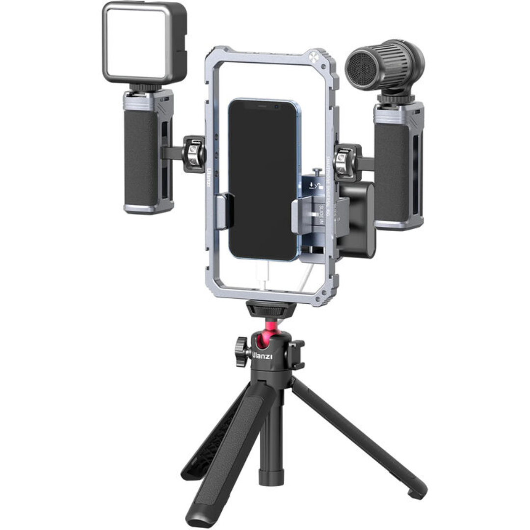 Cage para Celular Ulanzi Universal Phone Video Rig – Estabilização e Expansão para Filmagem Mobile