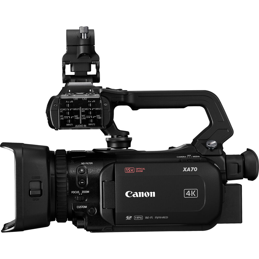 Filmadora Canon XA70 UHD 4K