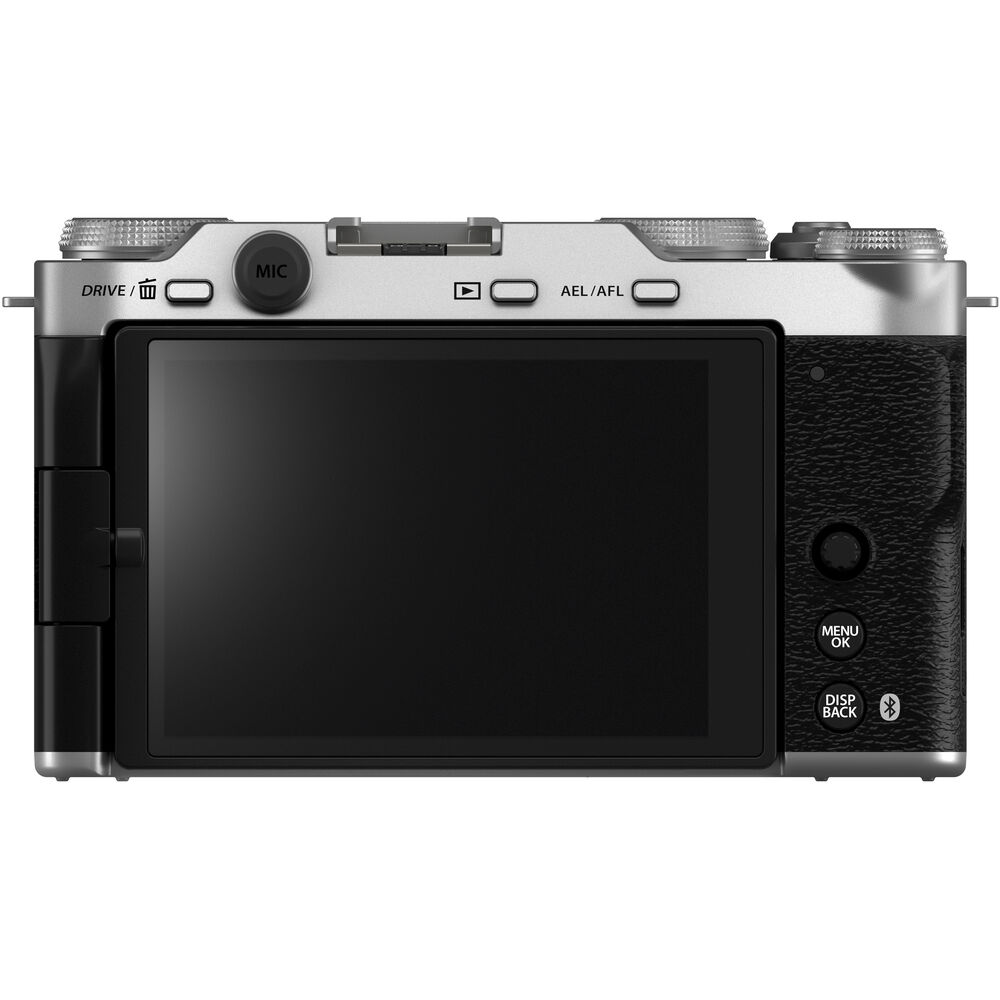 Câmera FUJIFILM X-M5 Mirrorless com lente XC 15-45mm f/3.5-5.6 - Prata