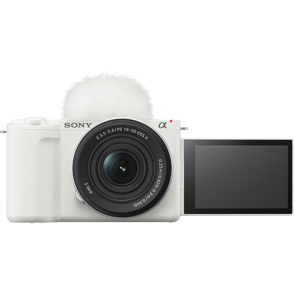 Câmera Sony ZV-E10 II Mirrorless com lente 16-50mm (Branca)